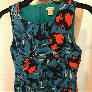 J Crew Floral Dress
